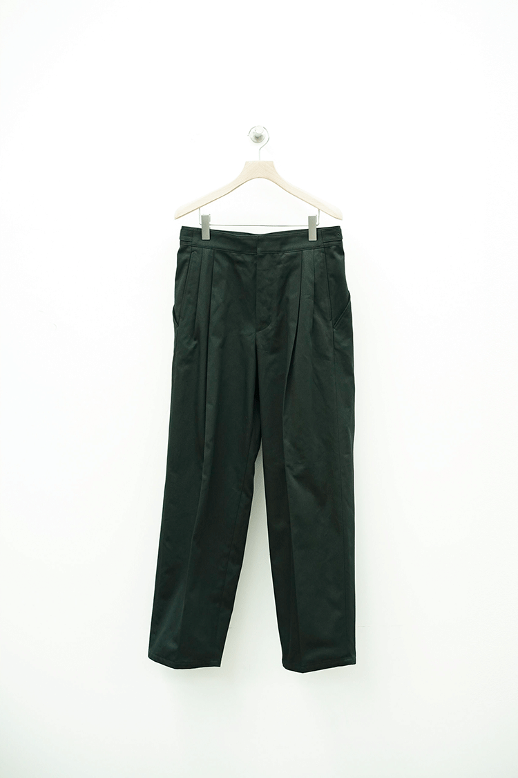 TheCLASIK SPORTS TROUSERS / BLACK GREEN