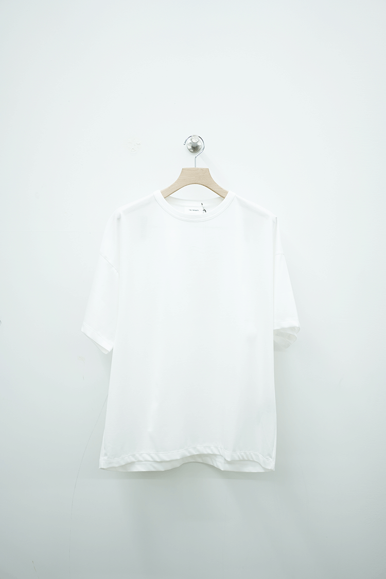 THE RERACS THE OVER SIZE T-SHIRT / WHITE