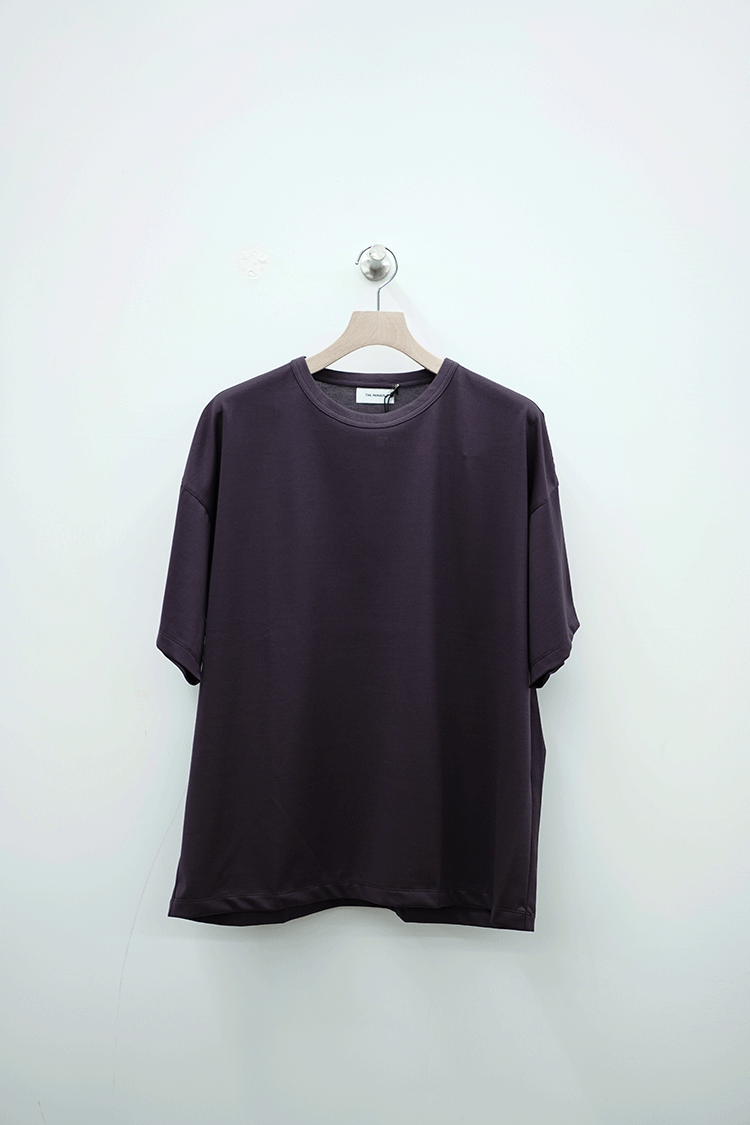 THE RERACS THE OVER SIZE T-SHIRT / MAROON