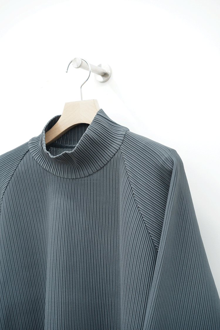 stein OVERSIZED MOCK-NECK L/S black Lサイズ-