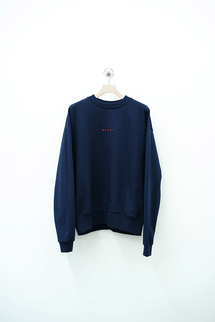 MARNI CREW SWEAT / BLUE MARINE