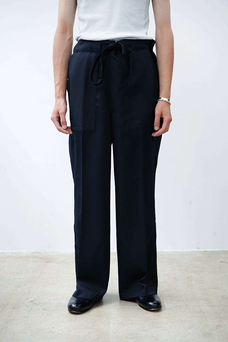 RAINMAKER KARATE PANTS / NAVY - Unlimited lounge | ONLINESTORE