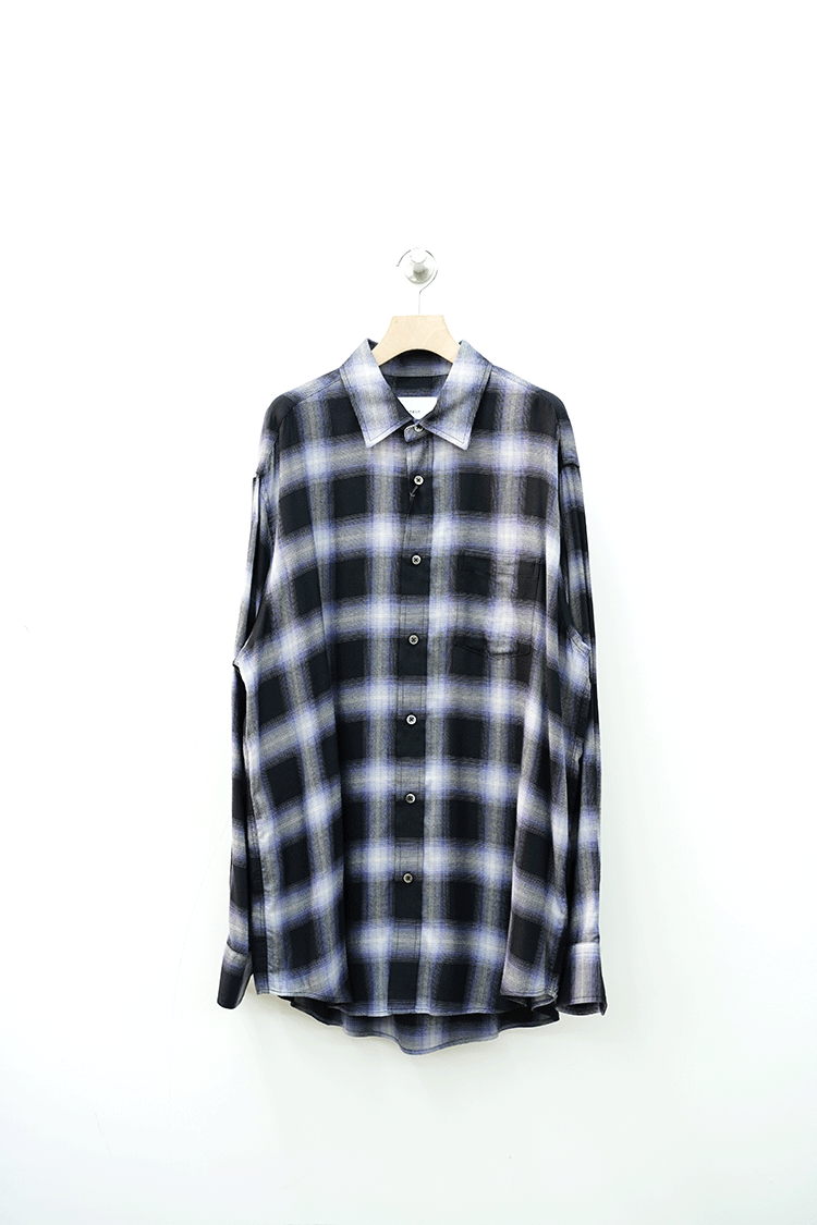 stein OVERSIZED STANDARD SHIRT / PURPLE OMBRE