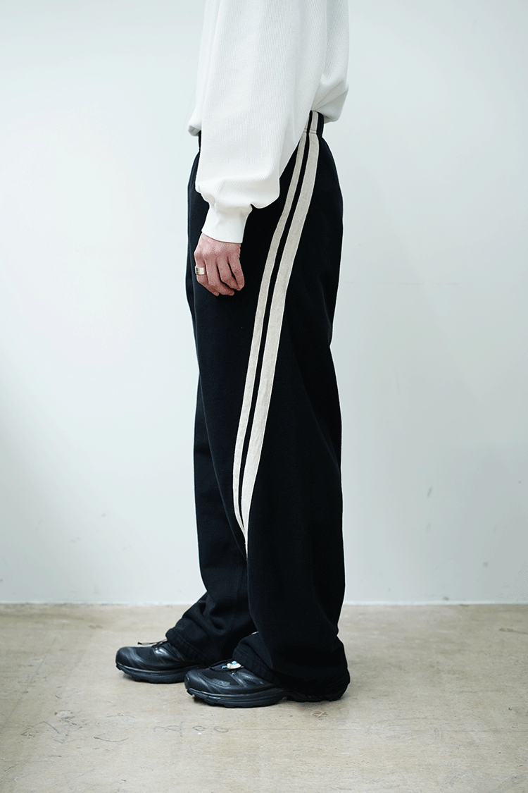 ANEI ISLE JOGGER D.STRIPES / FADE BLACK - Unlimited lounge