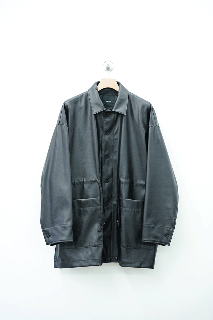 08sircus Synthetic leather coverall