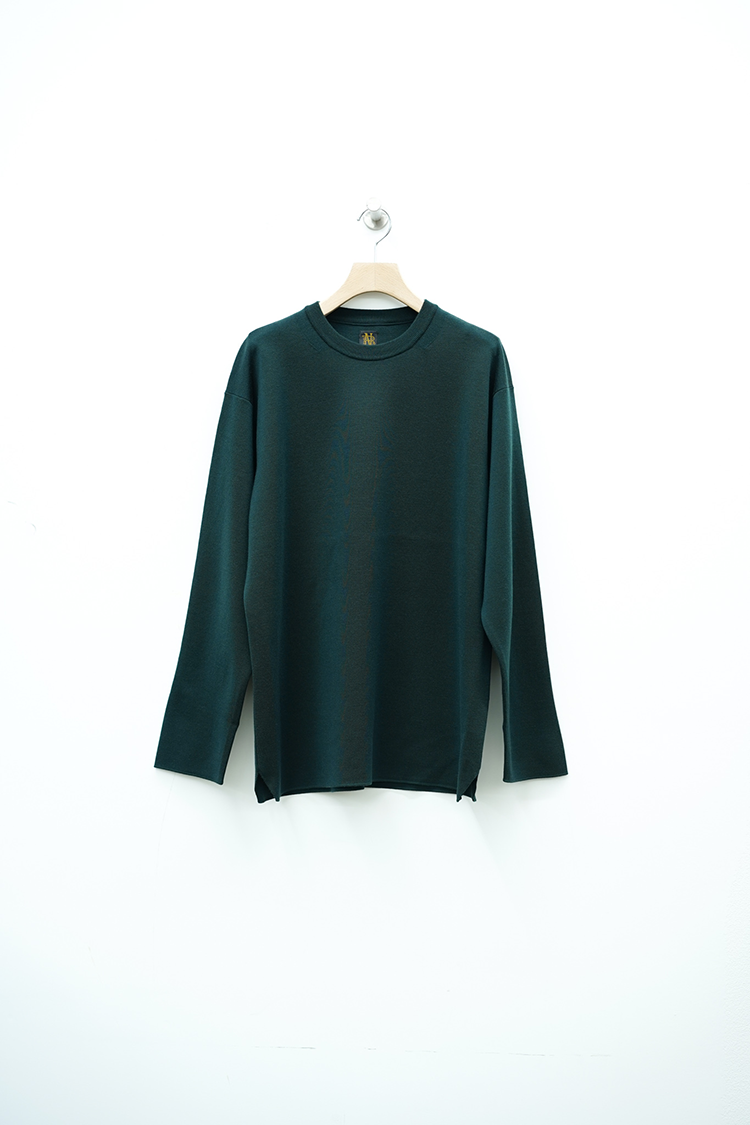 BATONER(バトナー) 32G SMOOTH WOOL CREW NECK 公式通販