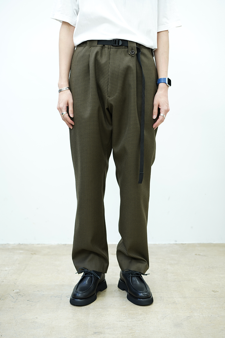UJOH(ウジョー) Tape-Belt Work Pants 公式通販 UJOH(ウジョー) Tape-Belt Work Pants 公式通販