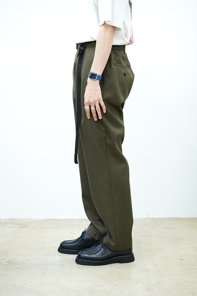 UJOH(ウジョー) Tape-Belt Work Pants 公式通販 UJOH(ウジョー) Tape-Belt Work Pants 公式通販