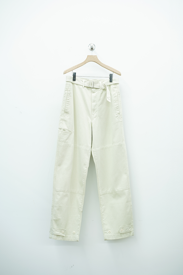 LEMAIRE MILITARY PANTS / LIGHT SAGE