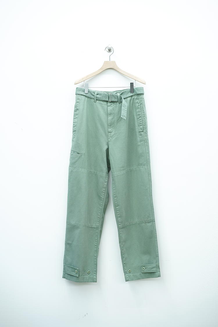 LEMAIRE MILITARY PANTS / HEDGE GREEN