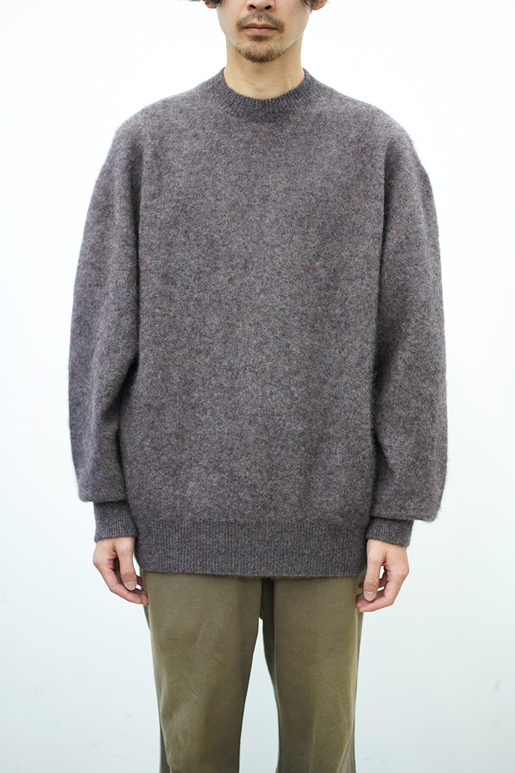 大人気の ブラームス blurhms Cashmere NaturalBrown size3 Knit XL