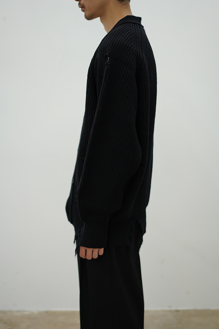 stein(シュタイン) MILLED DAMAGE KNIT CARDIGAN 公式通販 stein(シュタイン) MILLED DAMAGE KNIT CARDIGAN 公式通販