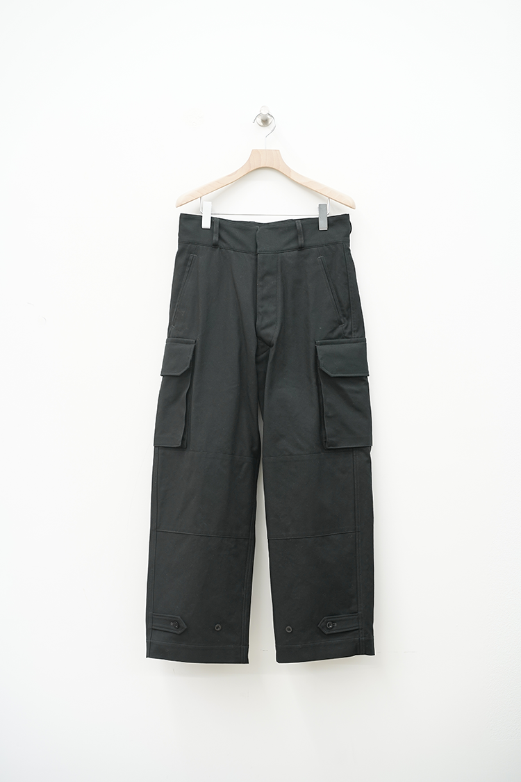 blurhmsROOTSTOCK Cotton Serge 47 Pants / Black