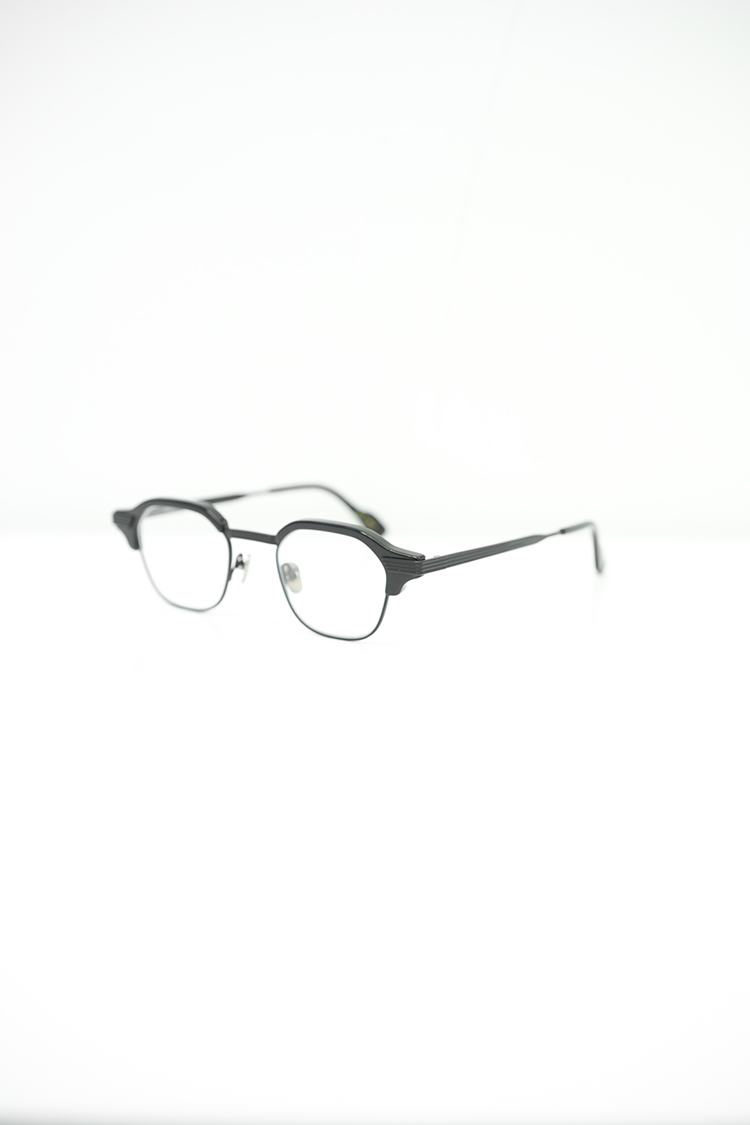kearny tommy (black×black / clear or yellow lens)