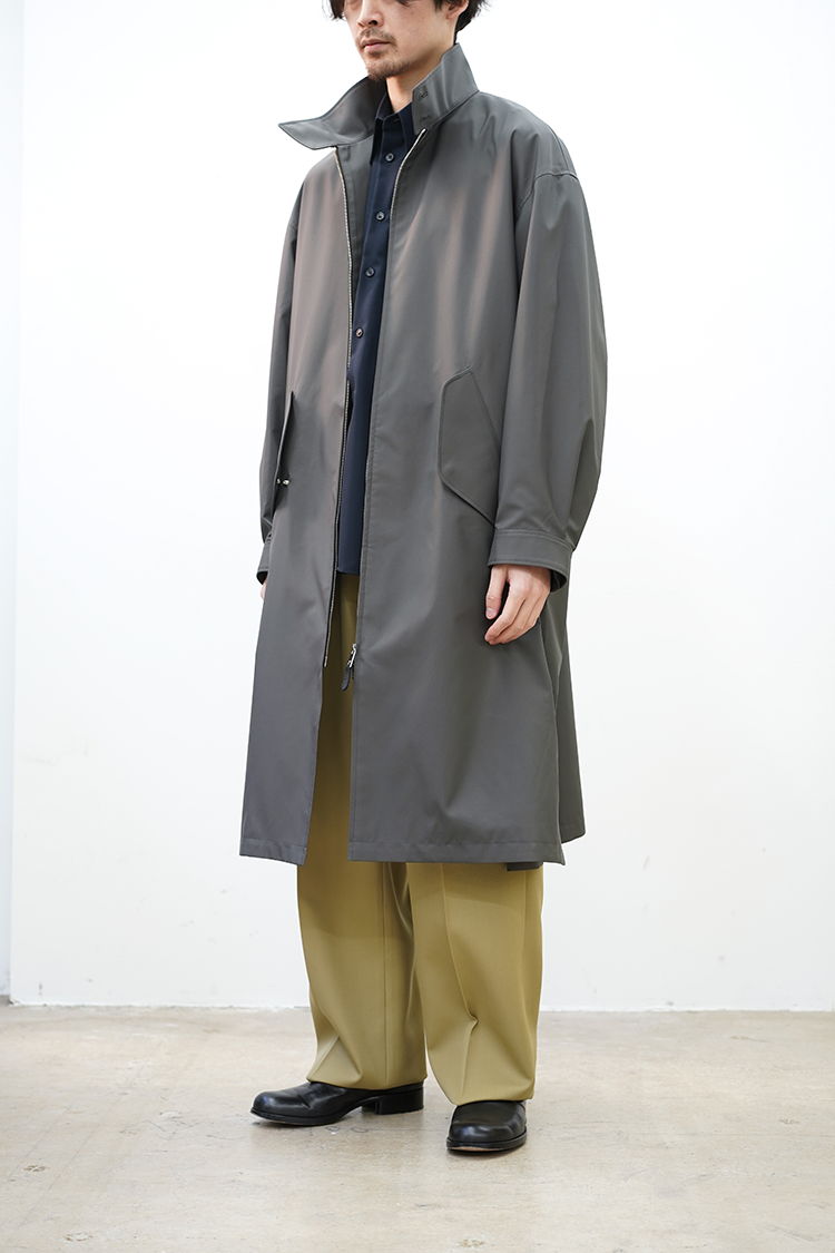 THE RERACS(ザリラクス) HIGH NECK HARRINGTON COAT 公式 