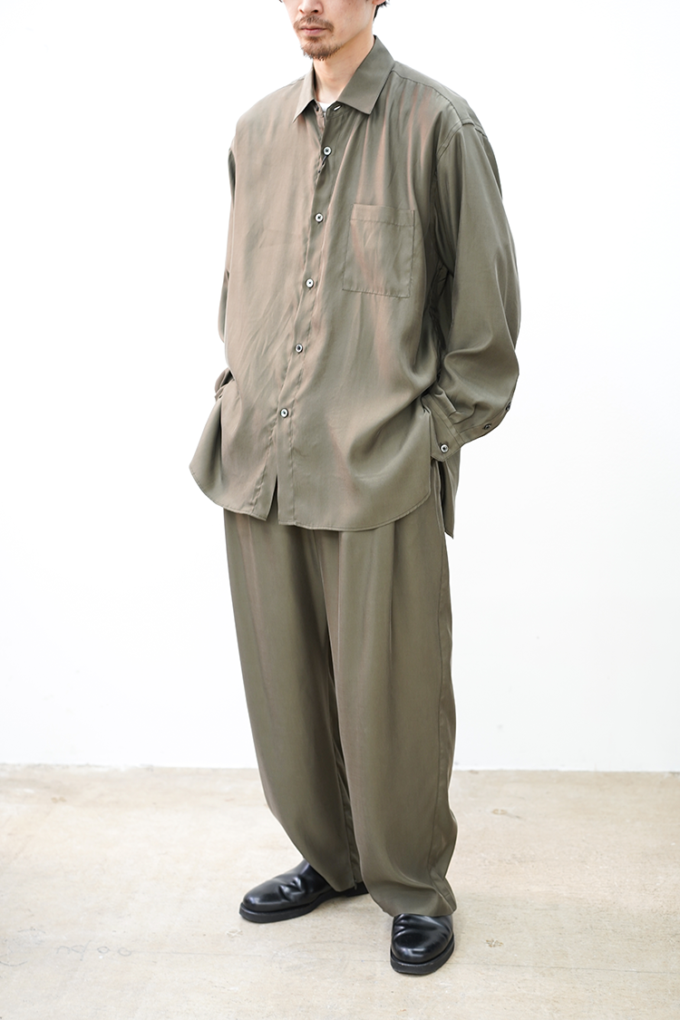 stein(シュタイン) CUPRO WIDE EASY TROUSERS 公式通販