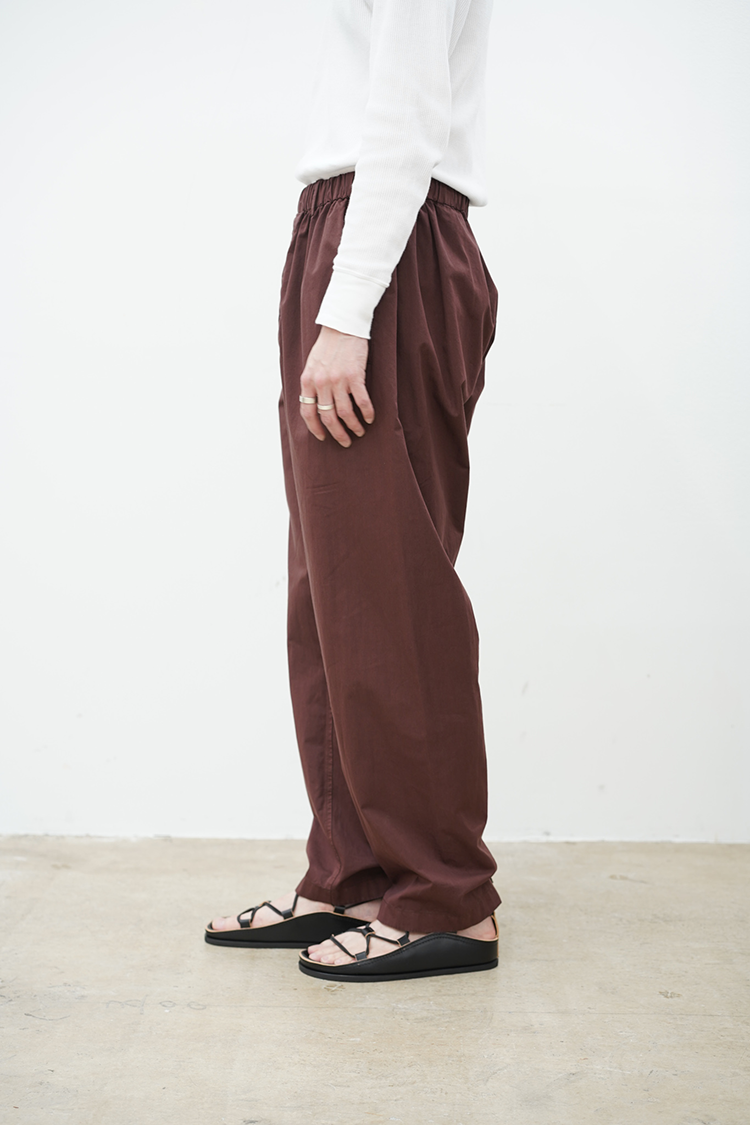 パンツ LEMAIRE SS25 (PA1206 LF1308BR507) LEMAIRE(ルメール) RELAXED PANTS