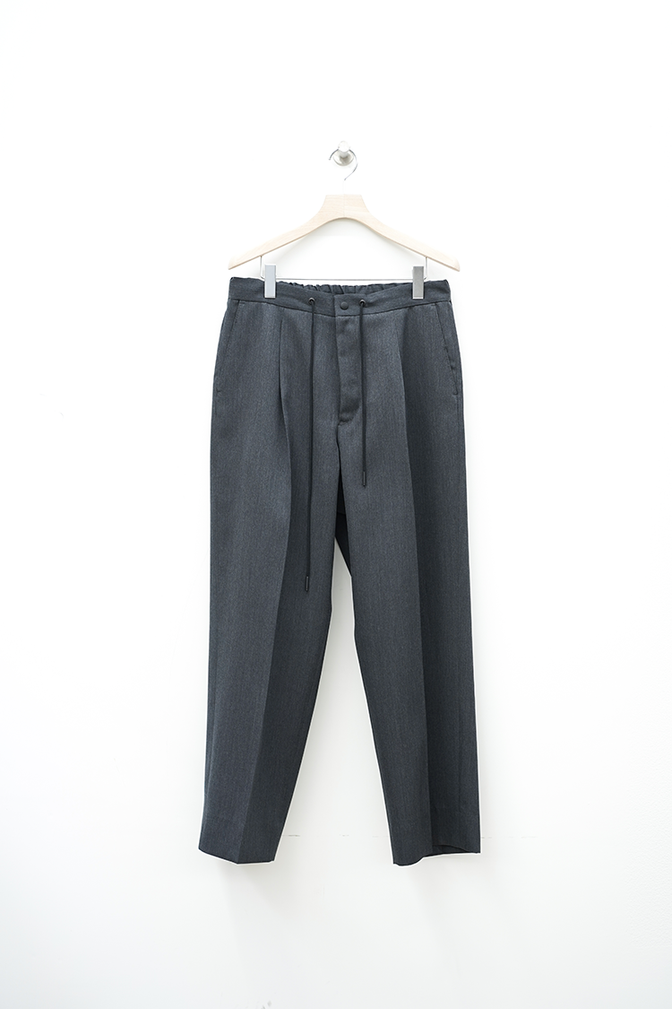 THE RERACS THE EASY SLACKS WIDE / TOP GRAY
