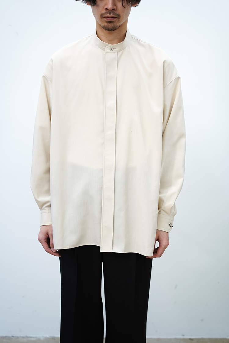 THE RERACS(ザリラクス) THE BAND COLLAR SHIRT 公式通販