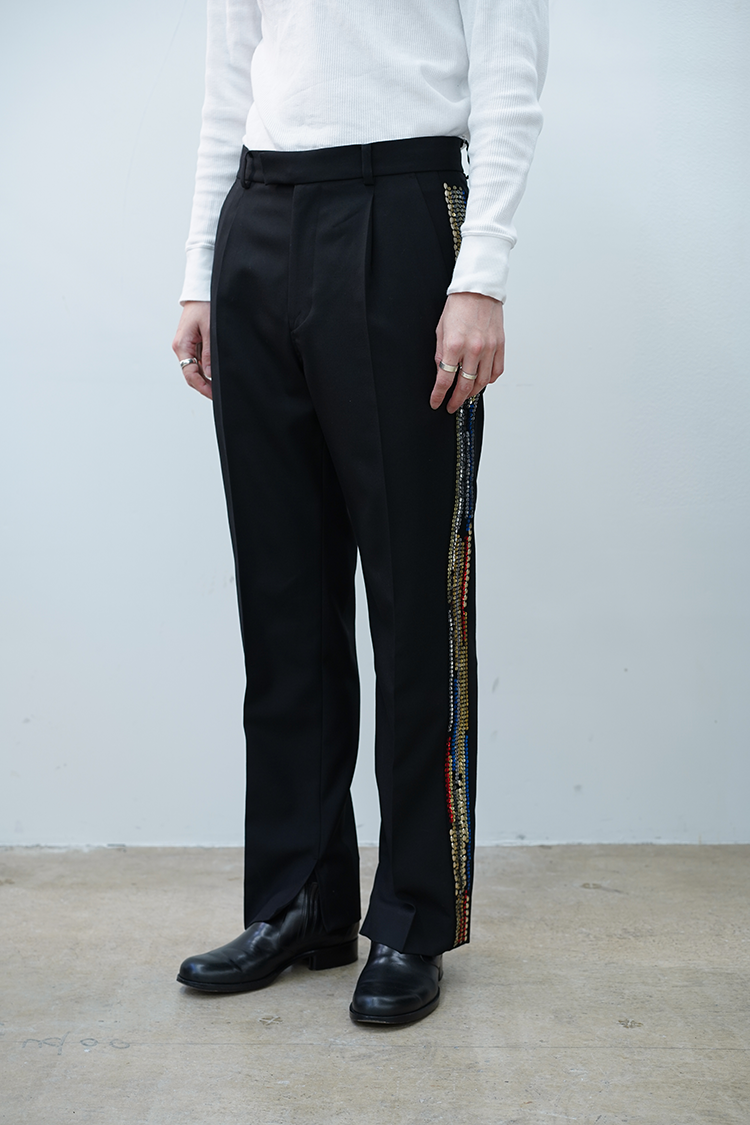 BED j.w. FORD(ベッドフォード) Glitter Side Stripe Pants 公式通販 BED j.w. FORD(ベッドフォード) Glitter Side Stripe Pants 公式通販