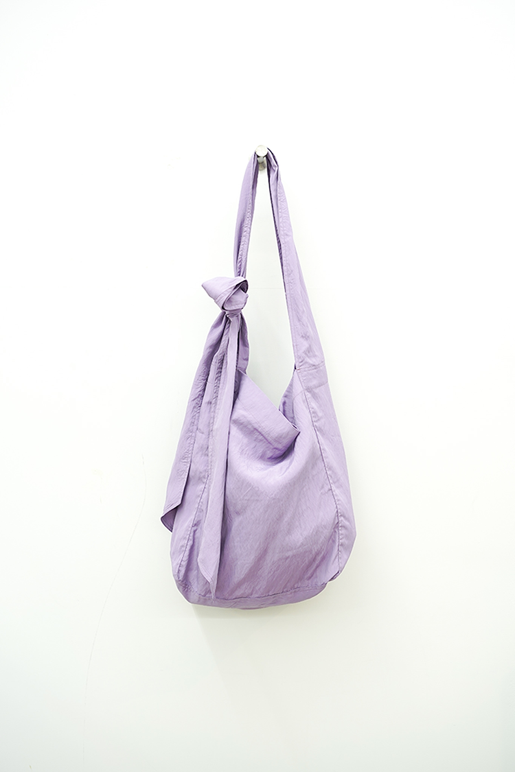 08sircus Viscose washer shoulder bag / lavender