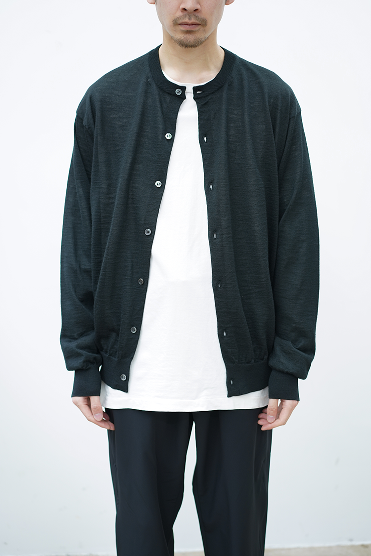 BATONER(バトナー) CHOMA CREW NECK CARDIGAN 公式通販