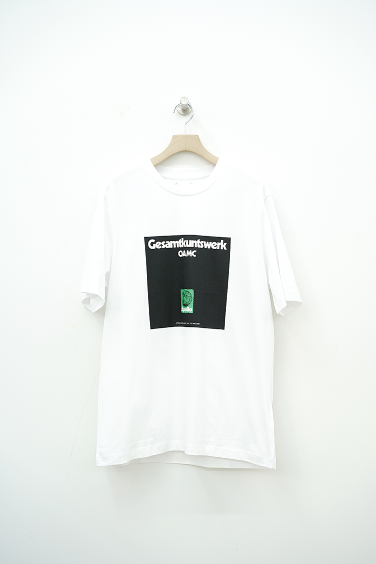 OAMC オーエーエムシー ホワイト 半袖 Tシャツ OAMC (オーエーエムシー) APOLLO T-SHIRT 公式通販