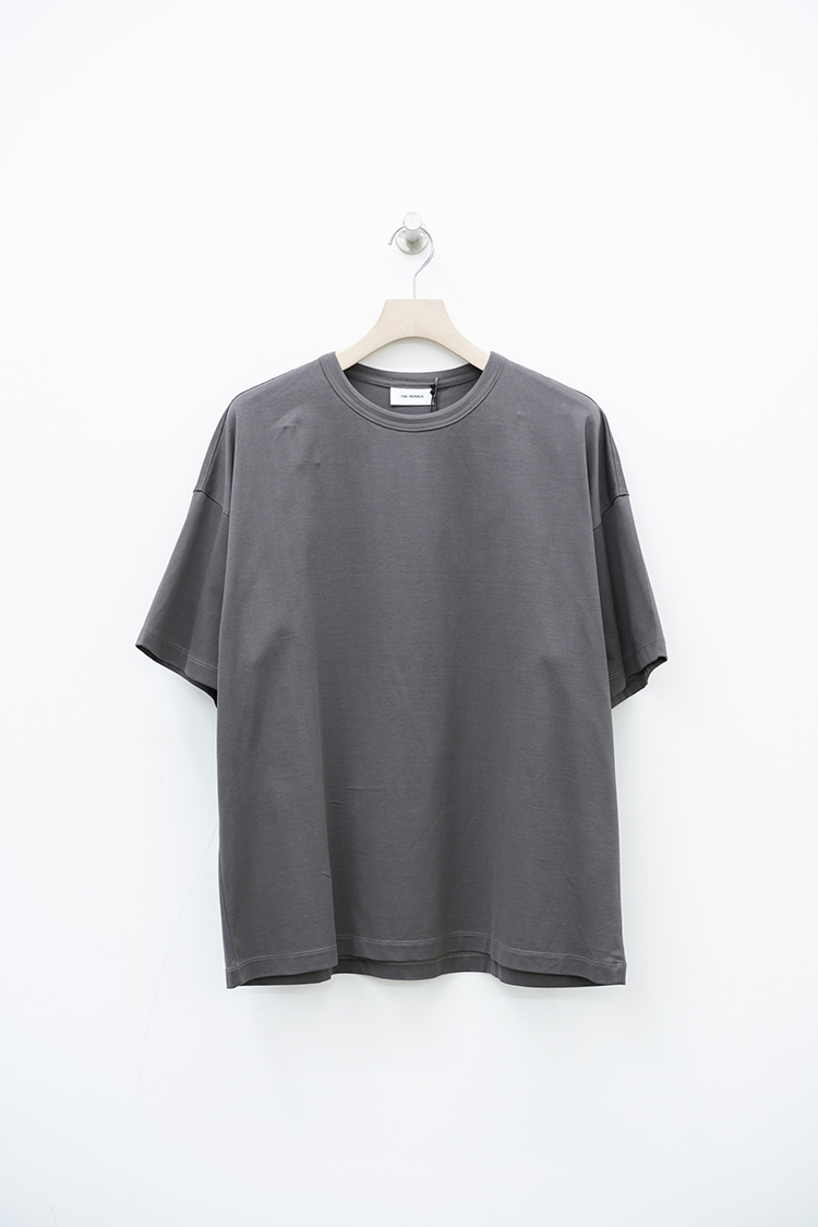 THE RERACS THE OVER SIZE T-SHIRT / GUNMETAL GRAY