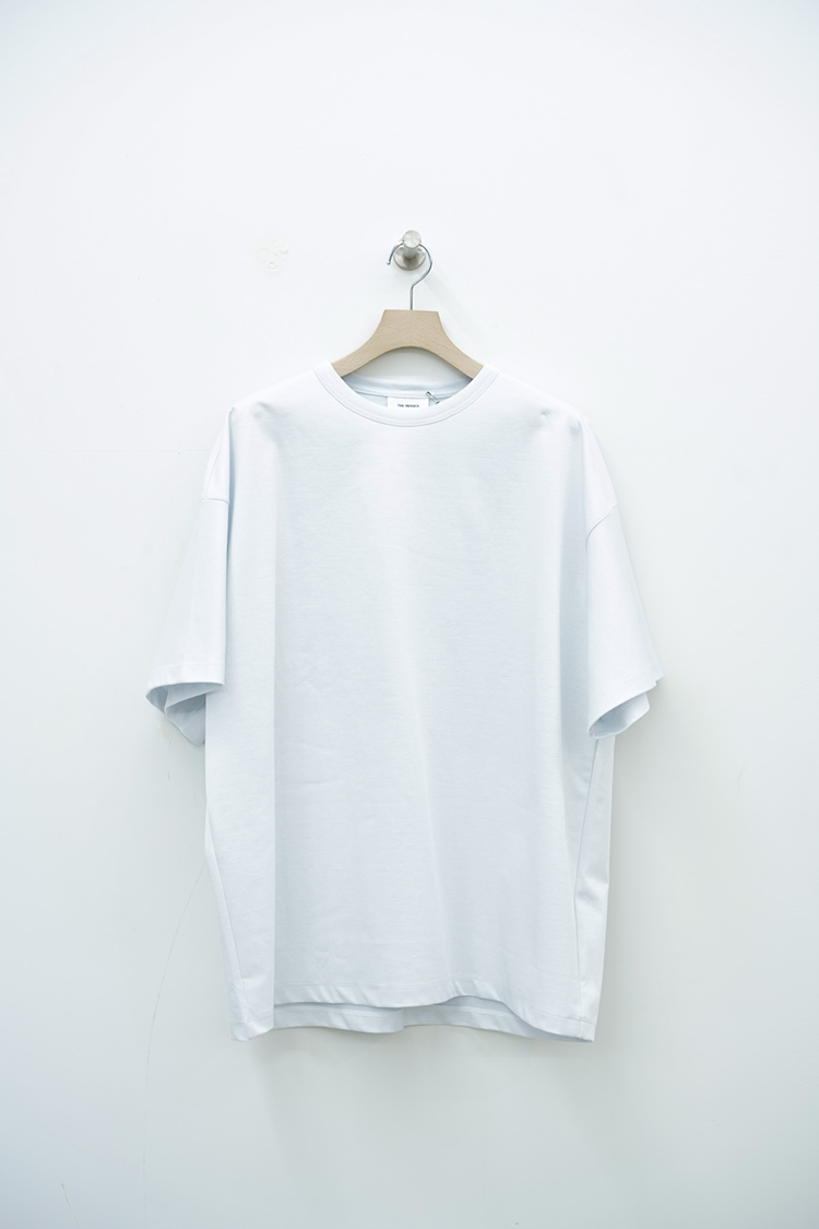 THE RERACS THE SUPER OVER SIZE T-SHIRT / LIGHT BLUE