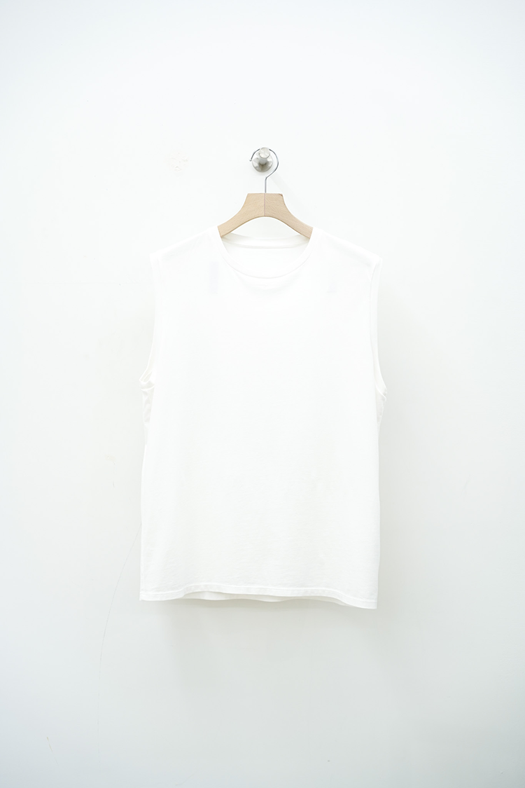 The Terrusse for Unlimited No Sleeve T-Shirt / White