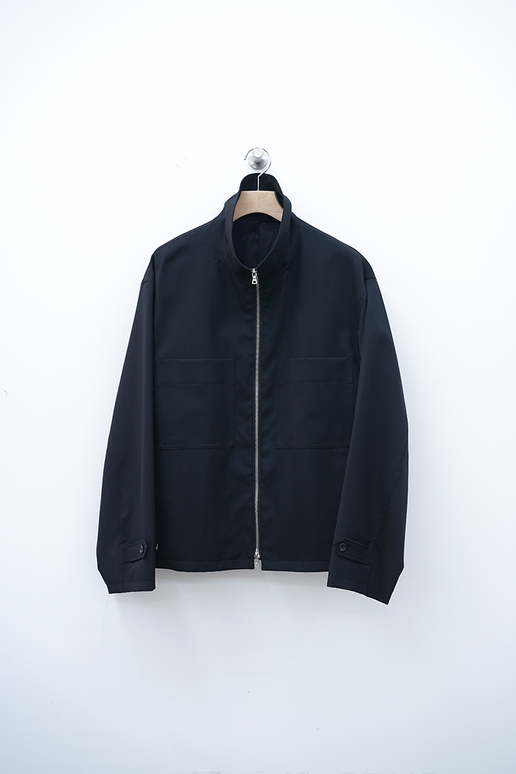 ssstein DRIZZLER ZIP UP JACKET / BLACK