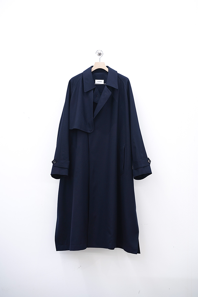 THERERACS THE TRENCH PONCHO / DARK NAVY