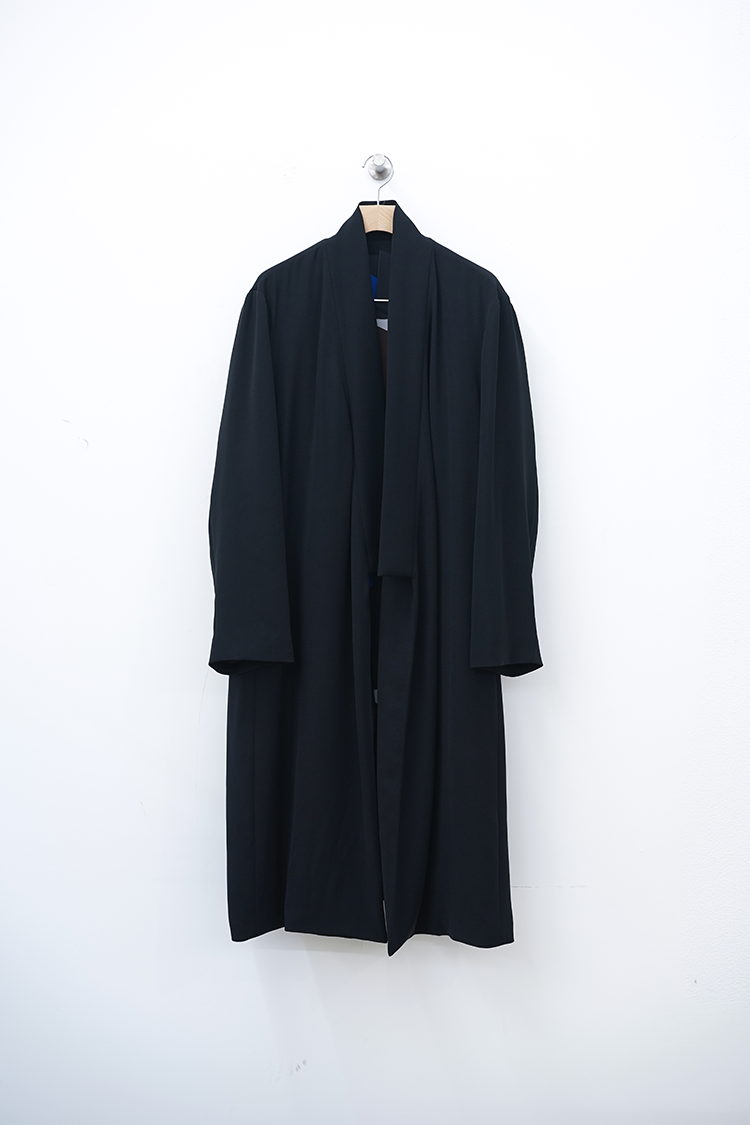 RAINMAKER ORIENTAL COAT / BLACK