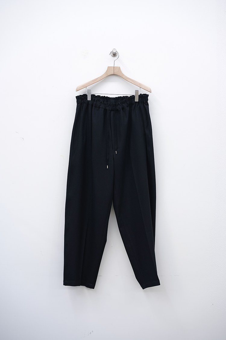 RAINMAKER FRENCH TWILL DOUGI PANTS / BLACK