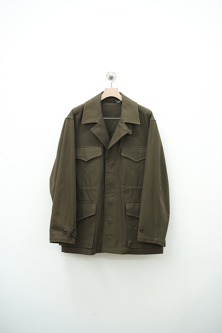 blurhmsROOTSTOCK Cotton Serge 47Jacket / Khaki Brown