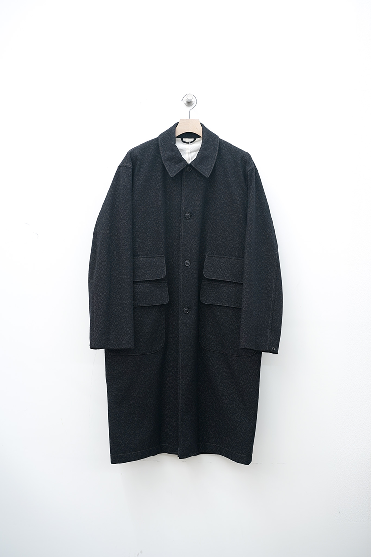 blurhms  Tweed Hunting Jacket / Black