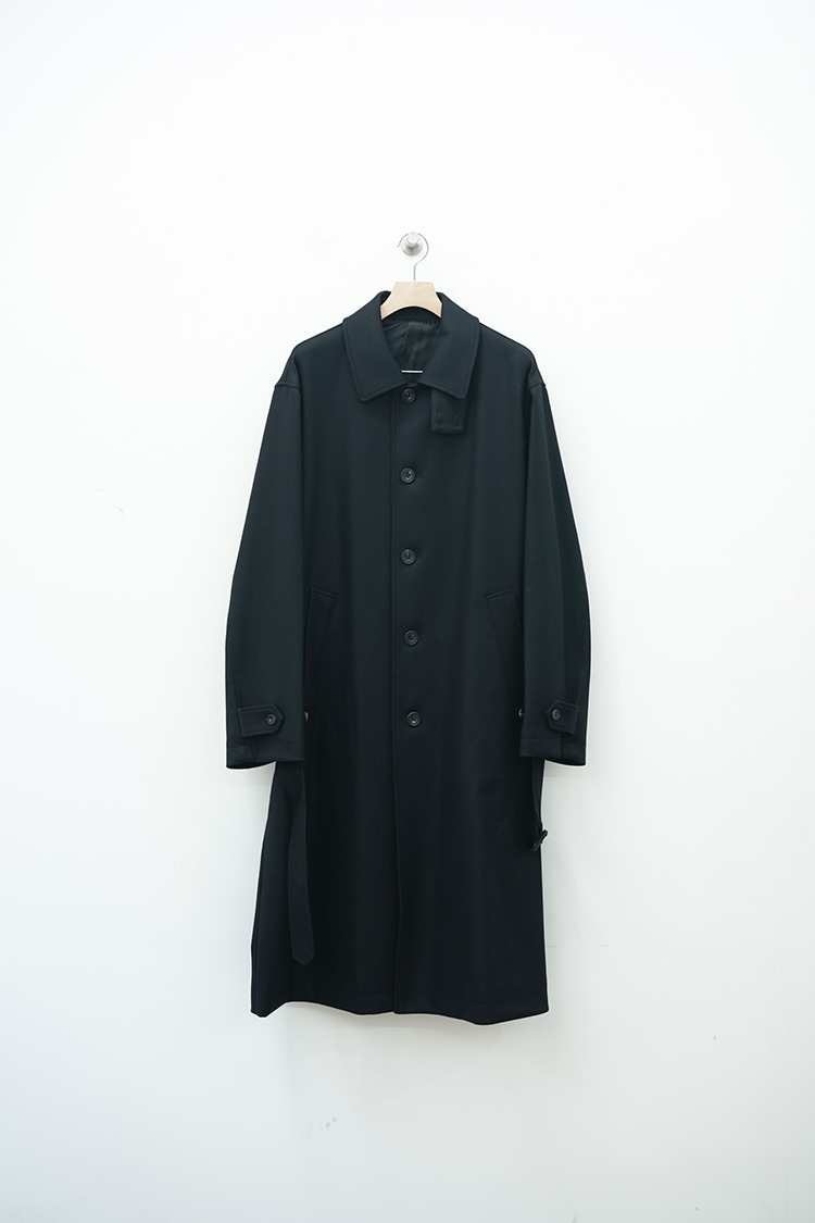 ssstein OVERSIZED INVESTIGATED COAT / BLACK