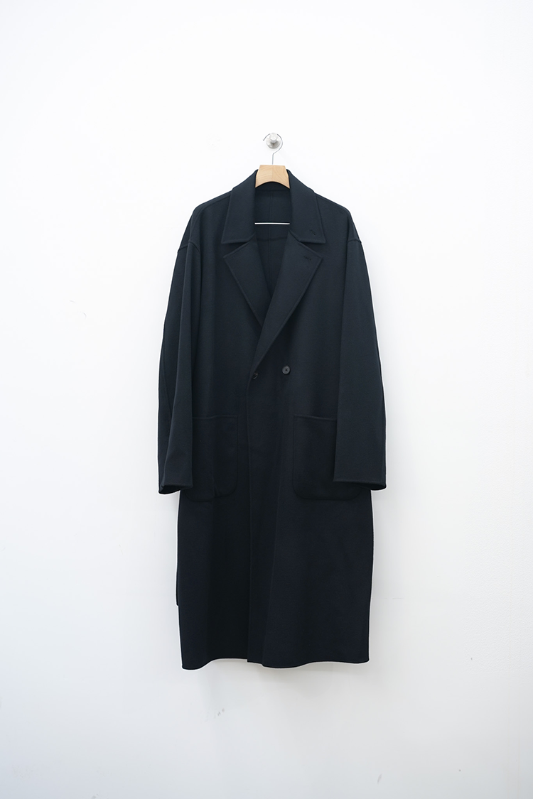 ssstein OVERSIZED REVERSIBLE COAT / BLACKBLACK