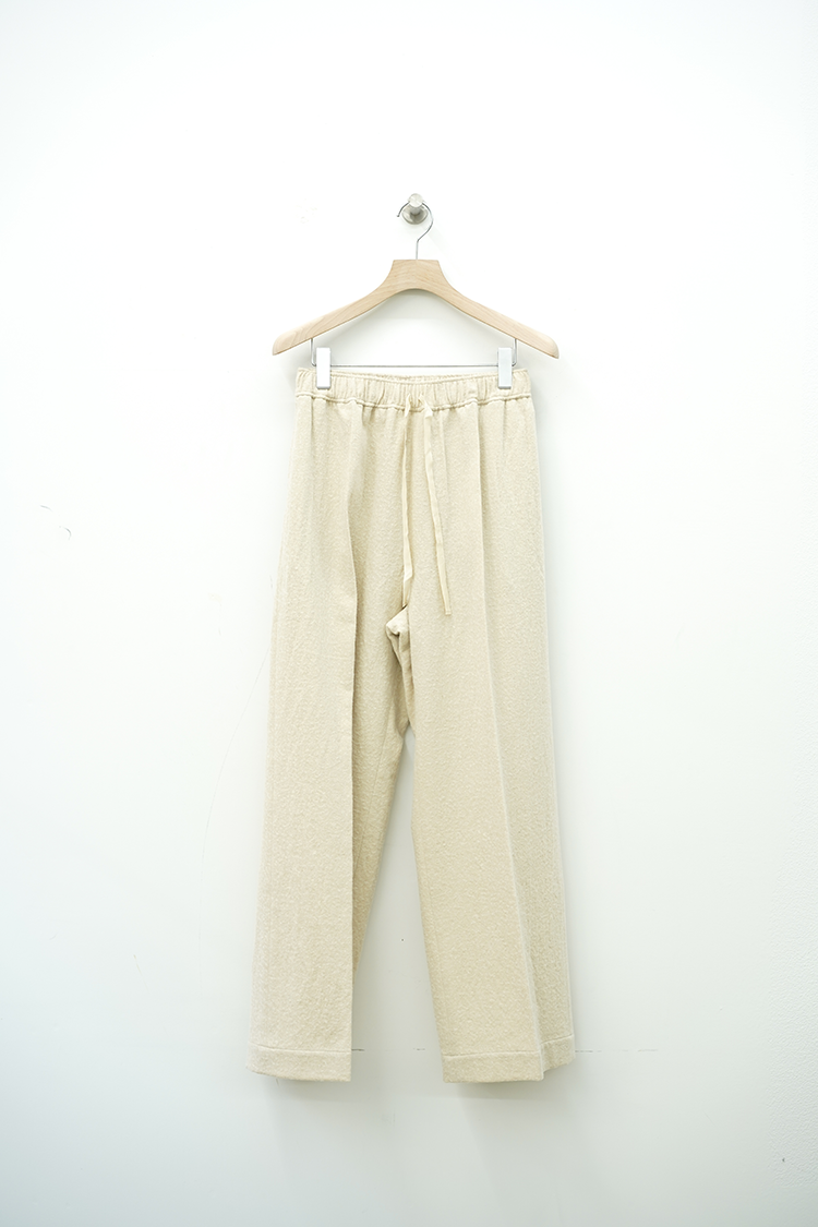 POSTELEGANT Cotton Wool Pajama Pants / Beige