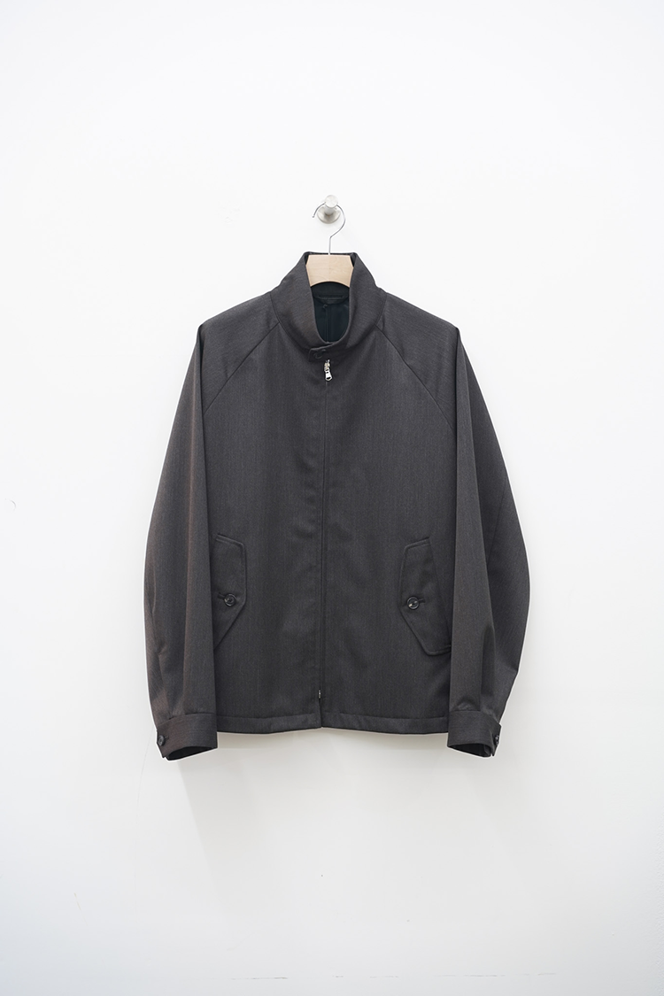 TheCLASIK HARRINGTON / BROWN CHACOAL