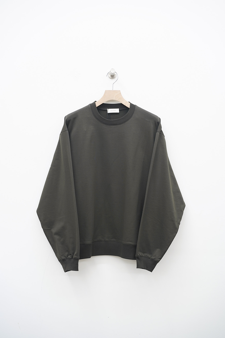 TheCLASIK SWEAT SHIRT / BLACK KAHKI