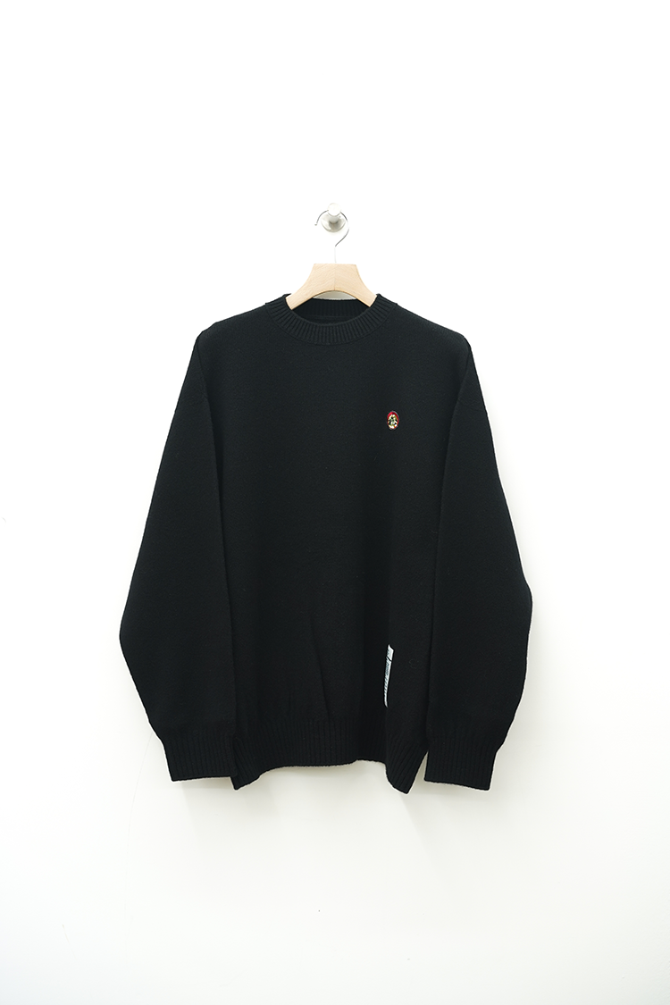 beta post meal spec sweater / black