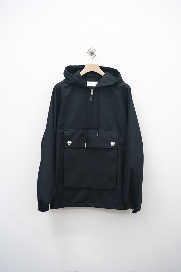 THE RERACS ANORAK PARKA / BLACKSILVER