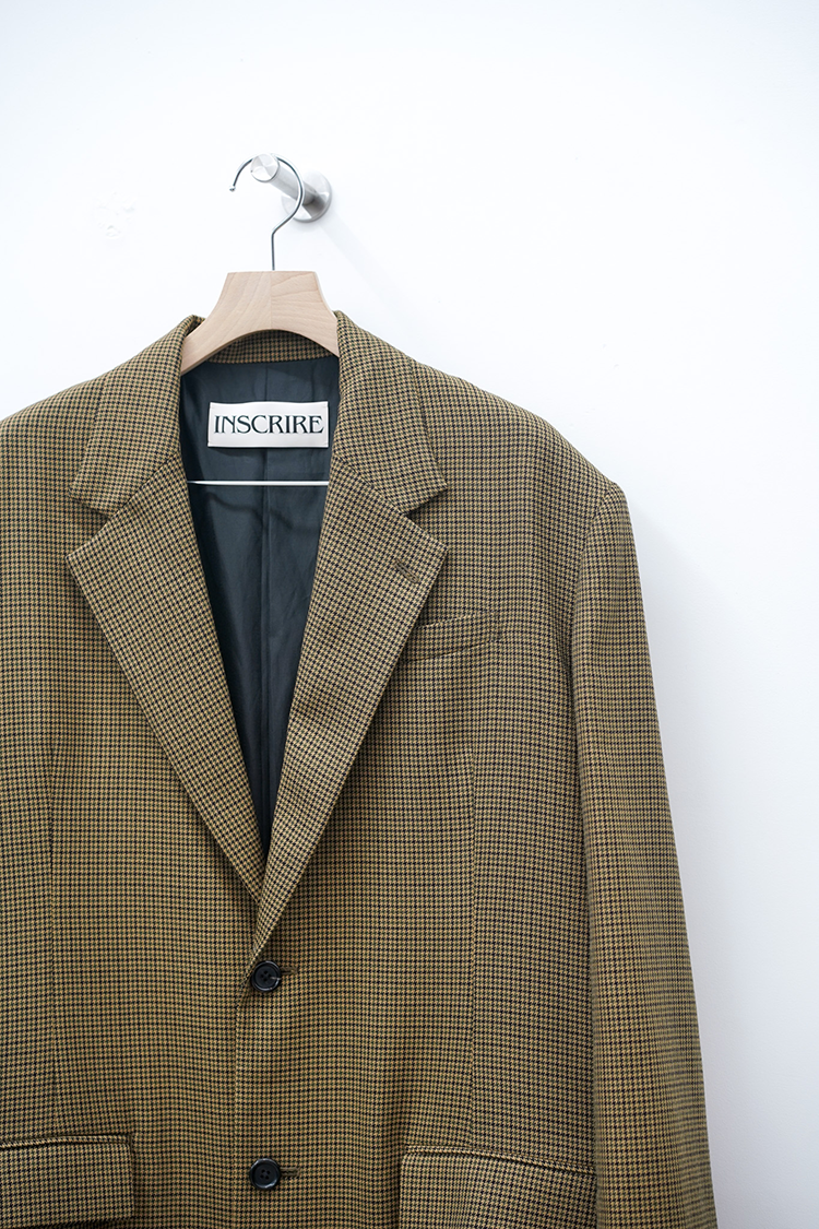 INSCRIRE (アンスクリア) Tailored Coat 公式通販 INSCRIRE (アンスクリア) Tailored Coat 公式通販