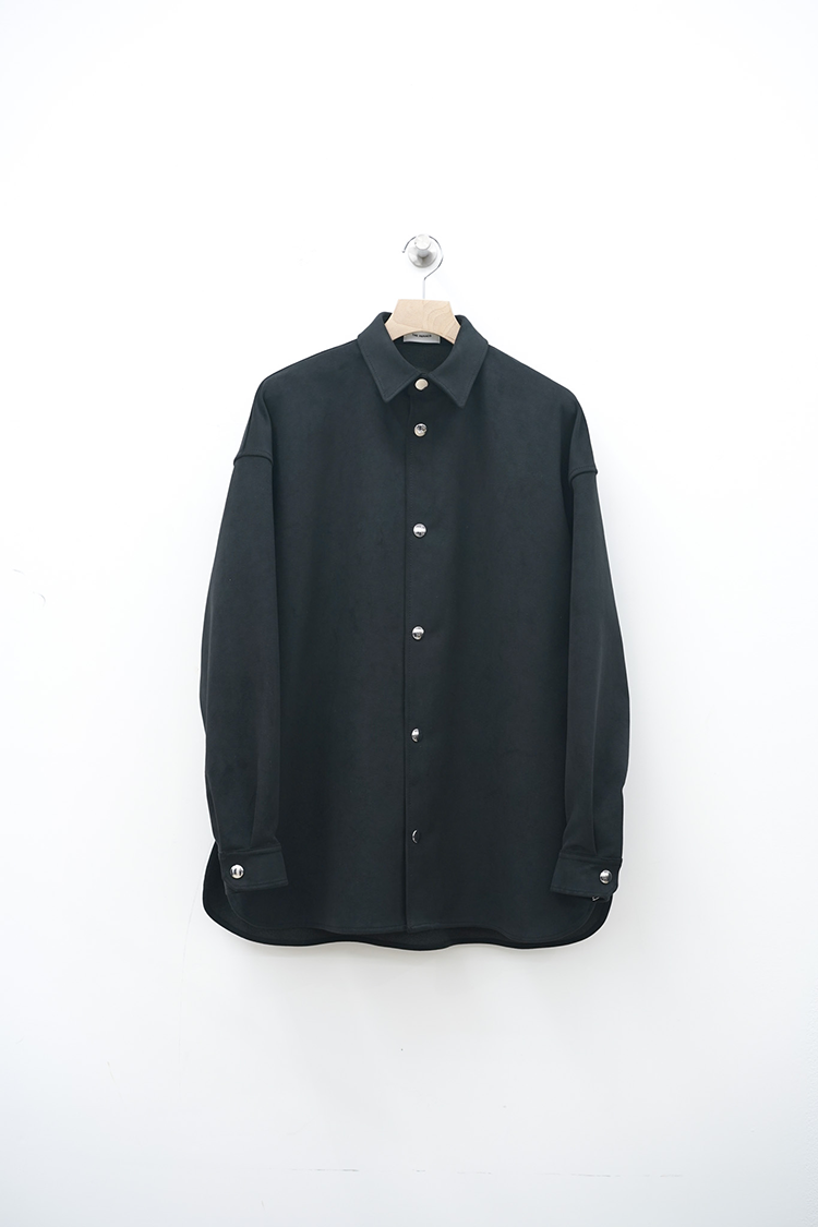 THE RERACS SUEDE SHIRT / BLACK