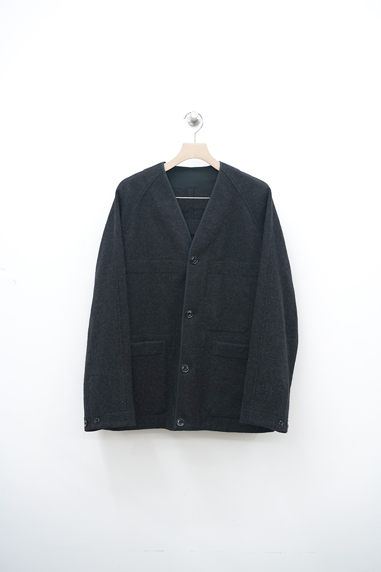 LEMAIRE RAGLAN JACKET LINER / BLACK