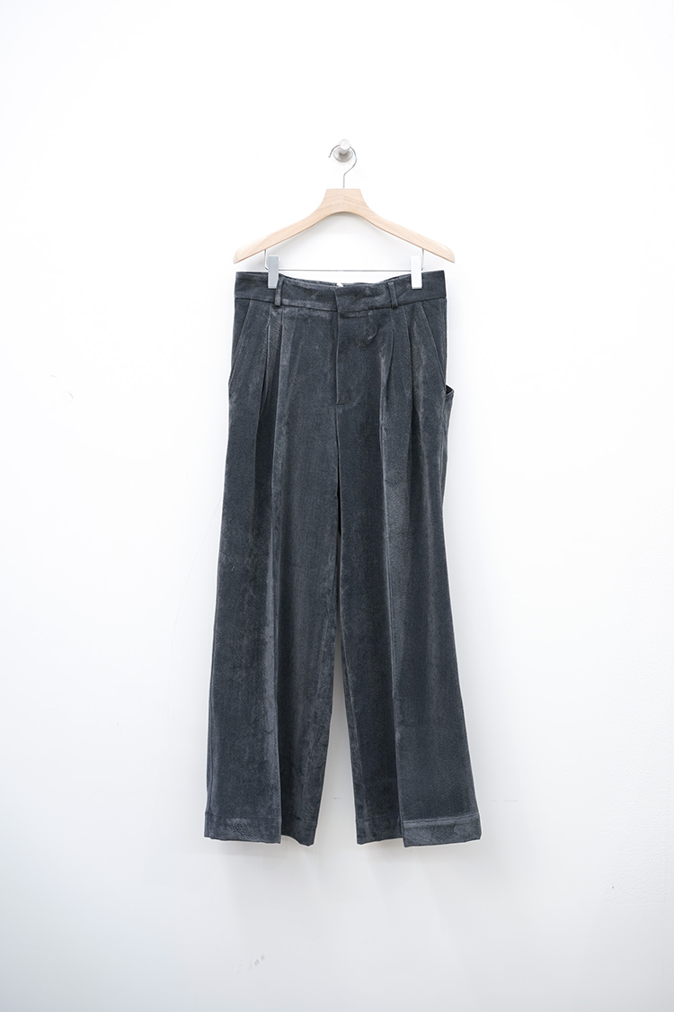 BONSAI SUPER LOOSE FIT PANTS / BLACK