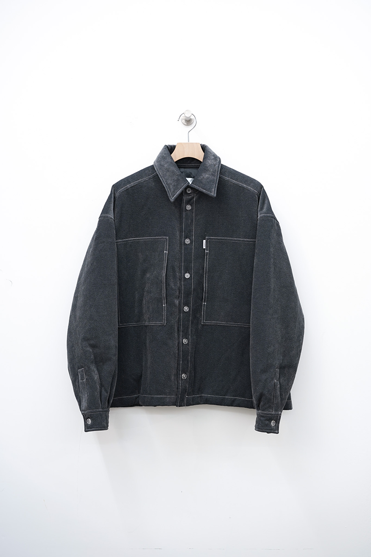 BONSAI OVER SHIRT / BLACK