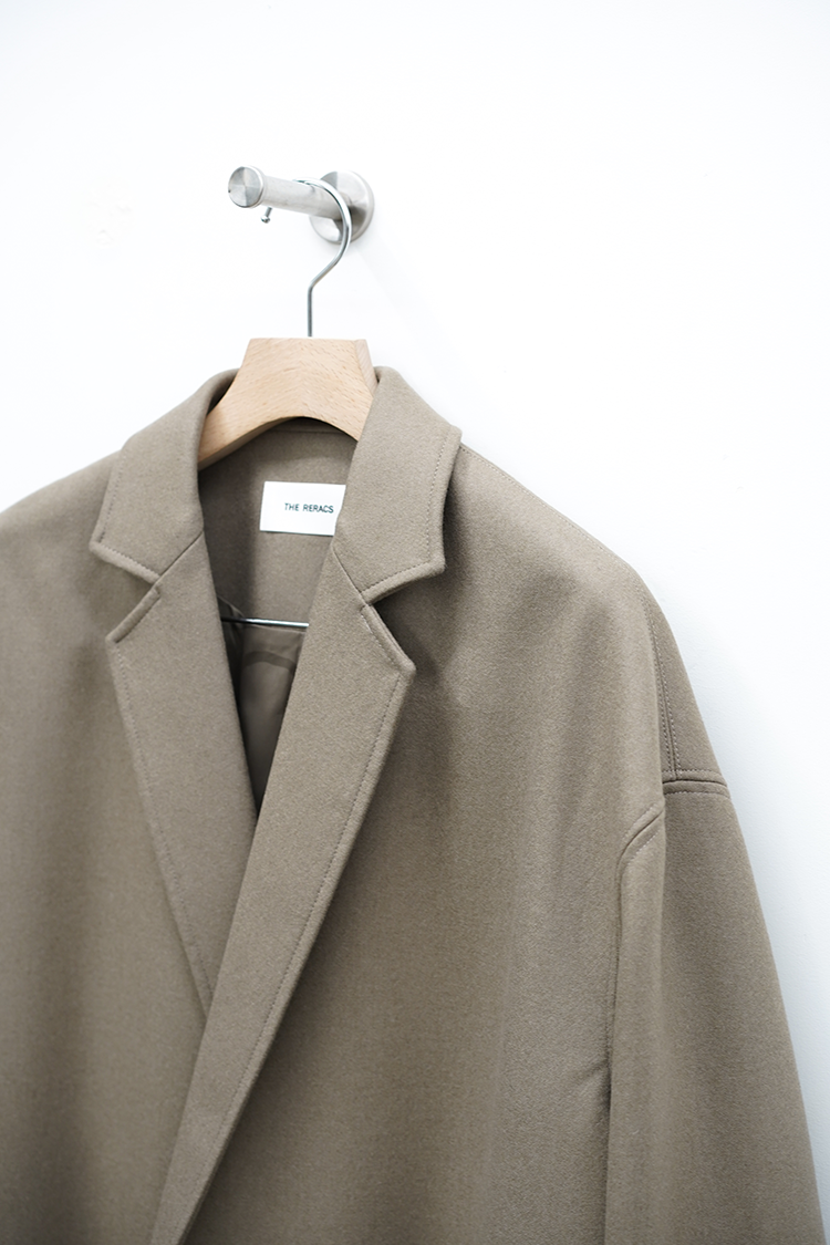 THE RERACS(ザリラクス) THE LOOSE CHESTER COAT (BRITISH THE RERACS(ザリラクス) THE LOOSE CHESTER COAT (BRITISH