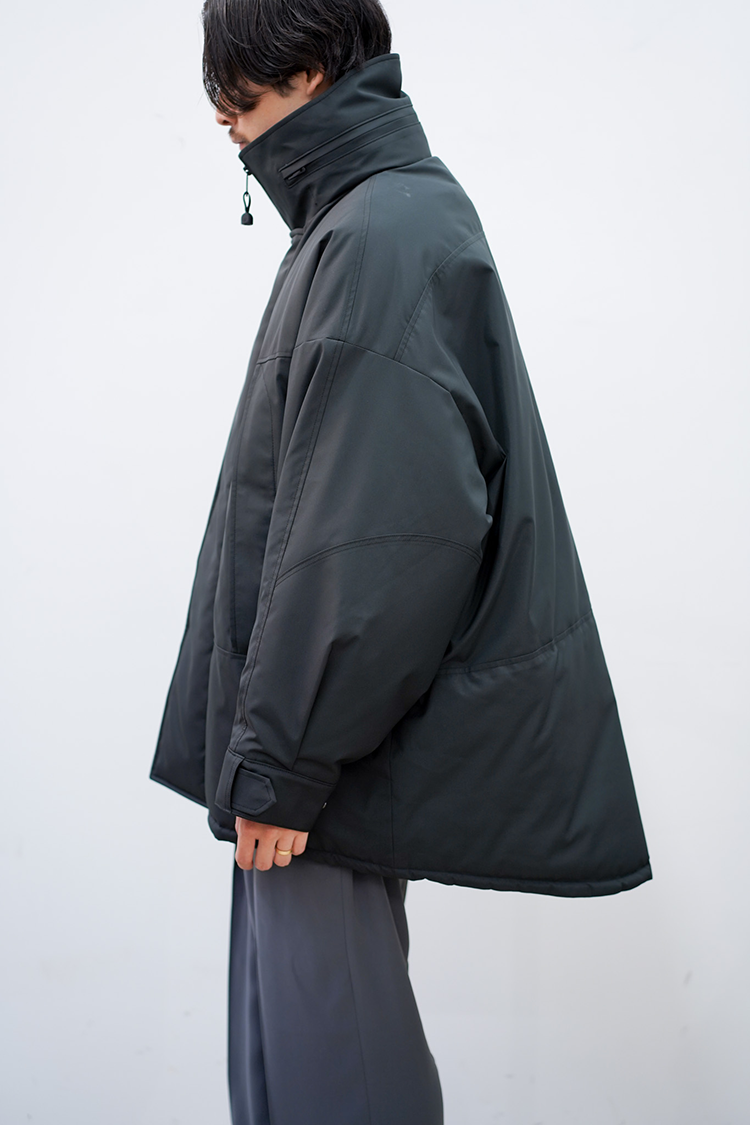THE RERACS(ザ・リラクス)|【MEN】ラグランパーカー/ブラック THE RERACS(ザ・リラクス)|【MEN】ラグランパーカー/ブラック